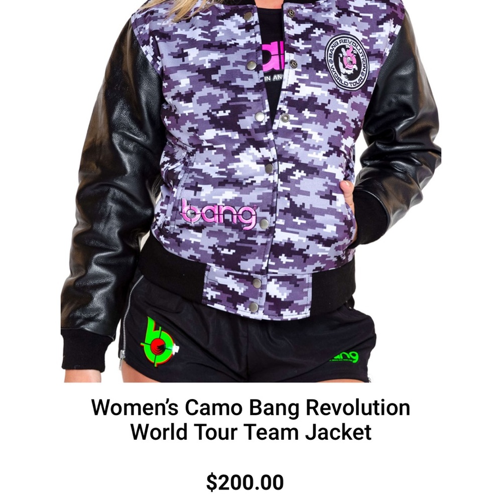Bang Energy Leather Jacket